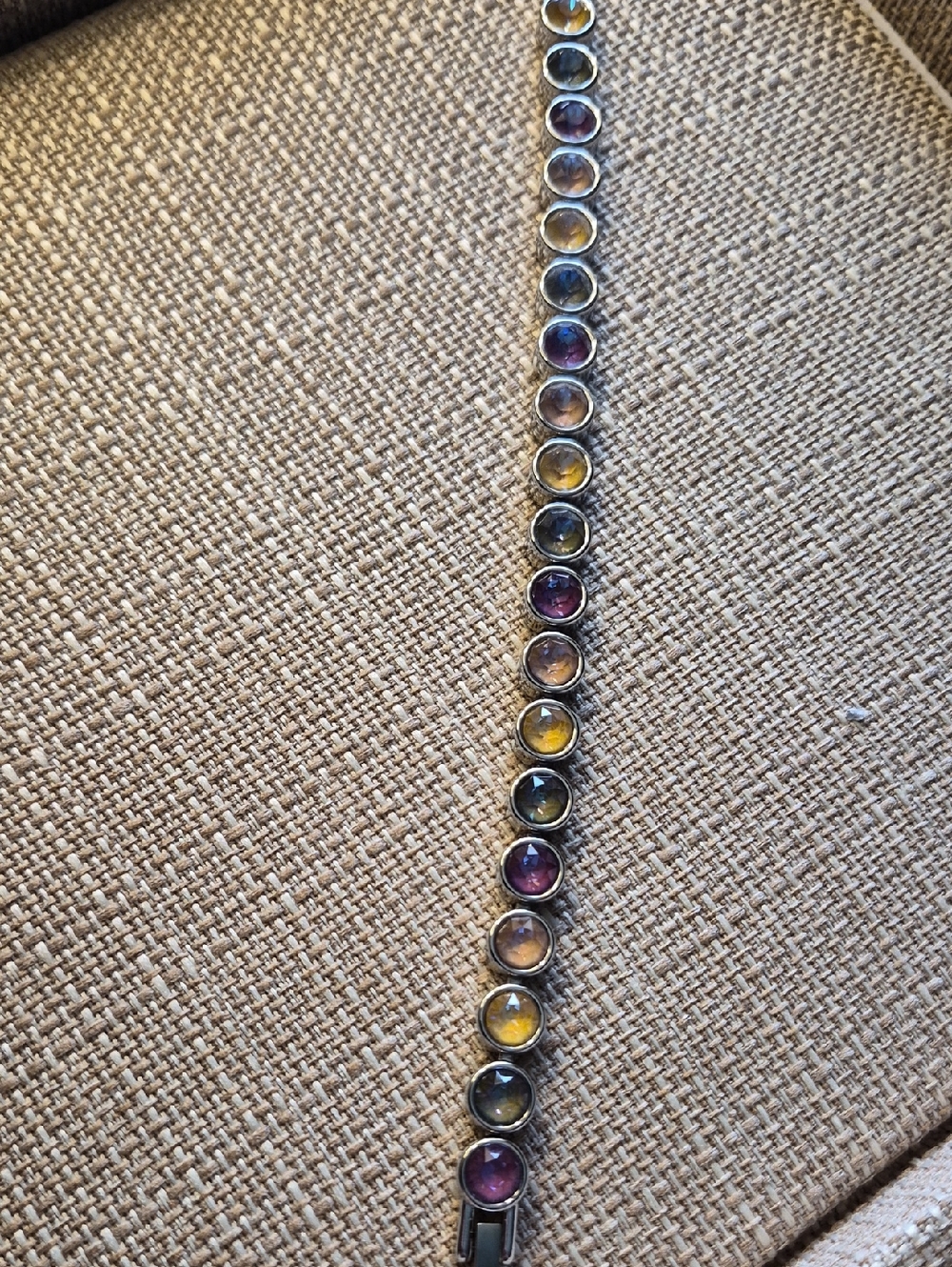 Multicolor Stone Tennis Bracelet - Women's Jewelry